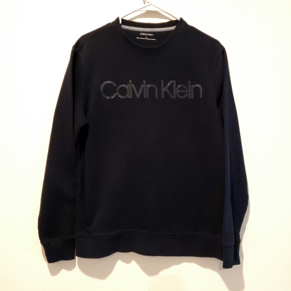 Calvin Klein Black Crewneck Sweatshirt